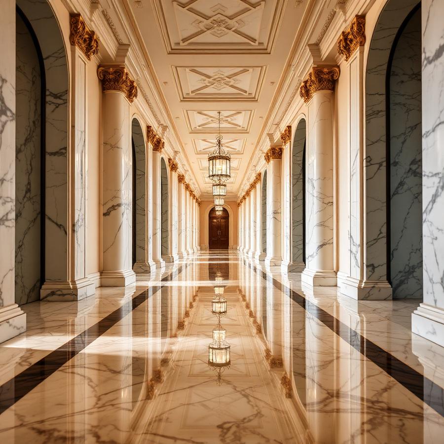 نموذج رقم 1 من أعمال تلميع الرخام وجلي البلاط - Marble polishing and tile restoration project 1 by Jalibalaat KSA
